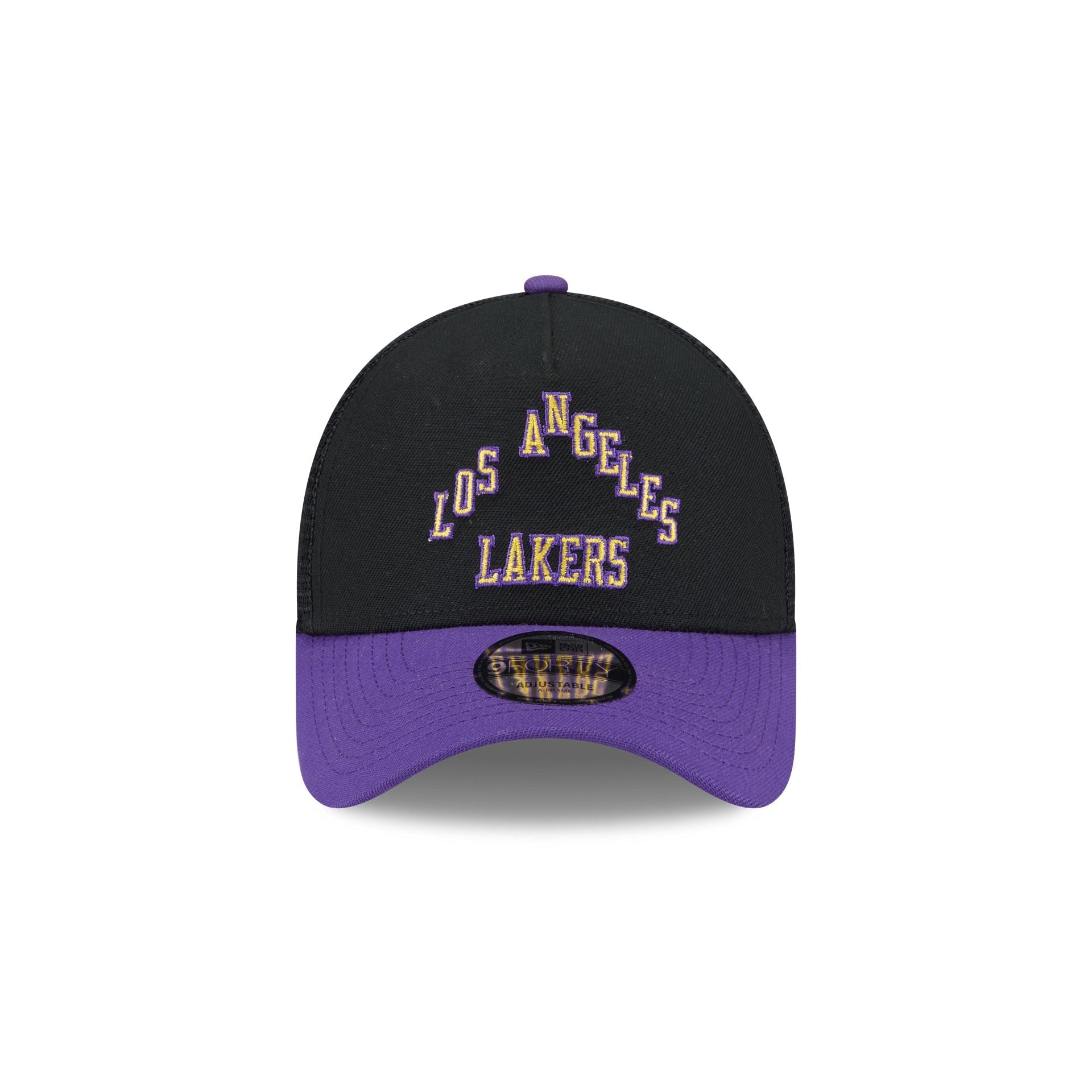 Los Angeles Lakers 2025 City Edition 9FORTY A-Frame Trucker Hat