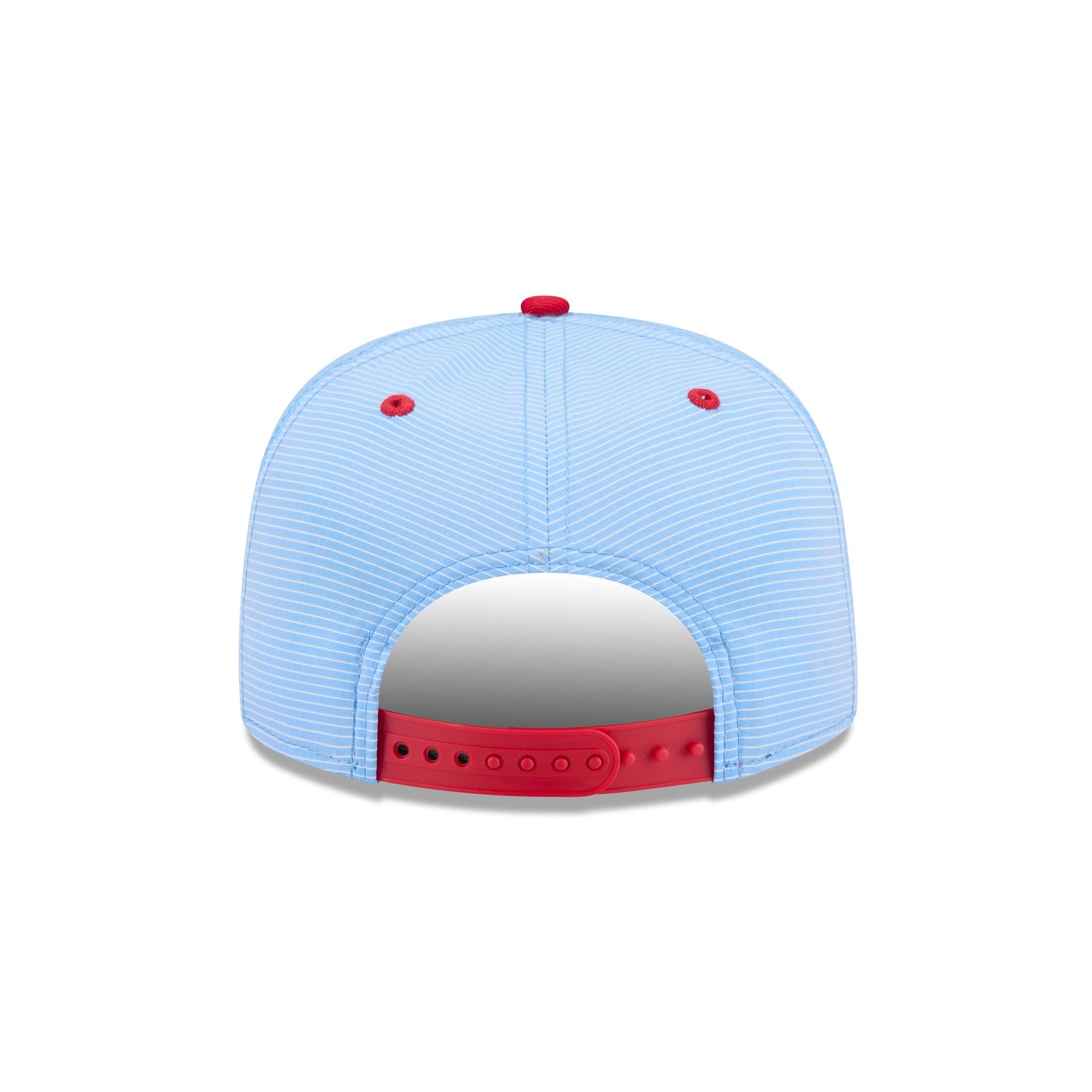 Atlanta Braves Pinstripe Ripstop 9FIFTY A-Frame Snapback Hat