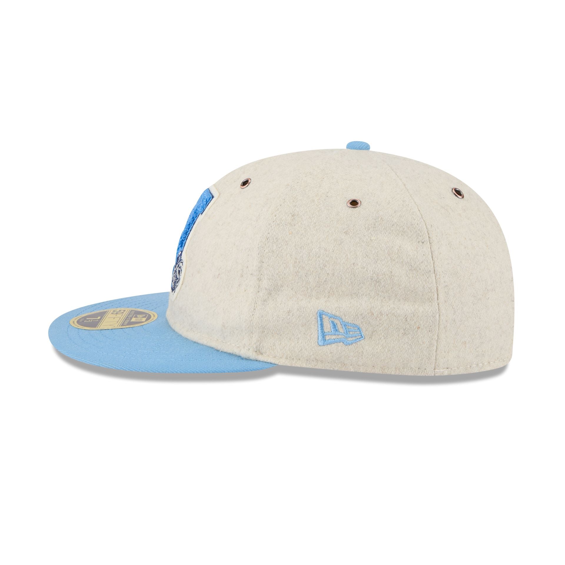 North Carolina Tar Heels College Vault Wool Letterman Retro Crown 59FIFTY Fitted Hat