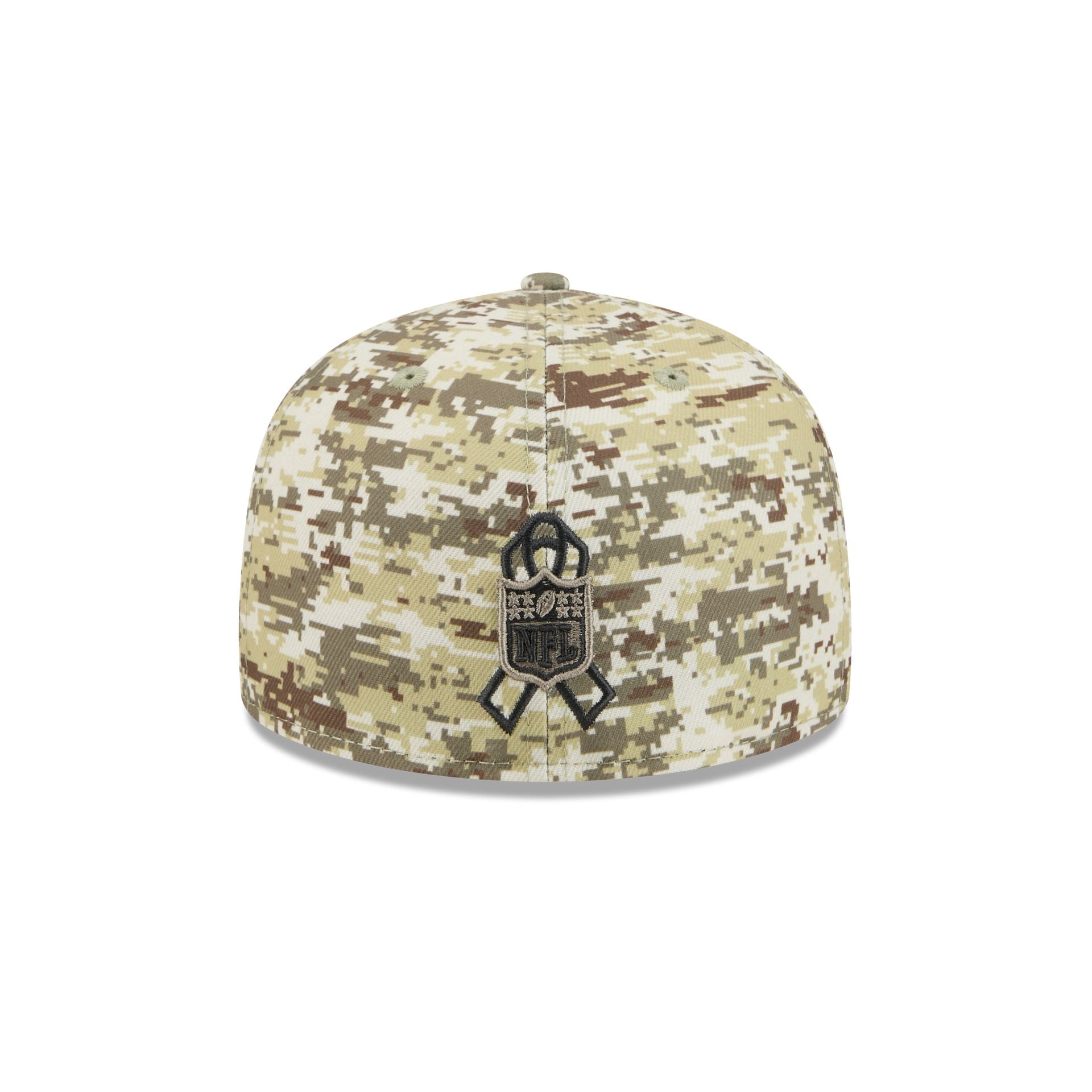 Carolina Panthers 2025 Salute to Service Fan Gear 59FIFTY Fitted Hat