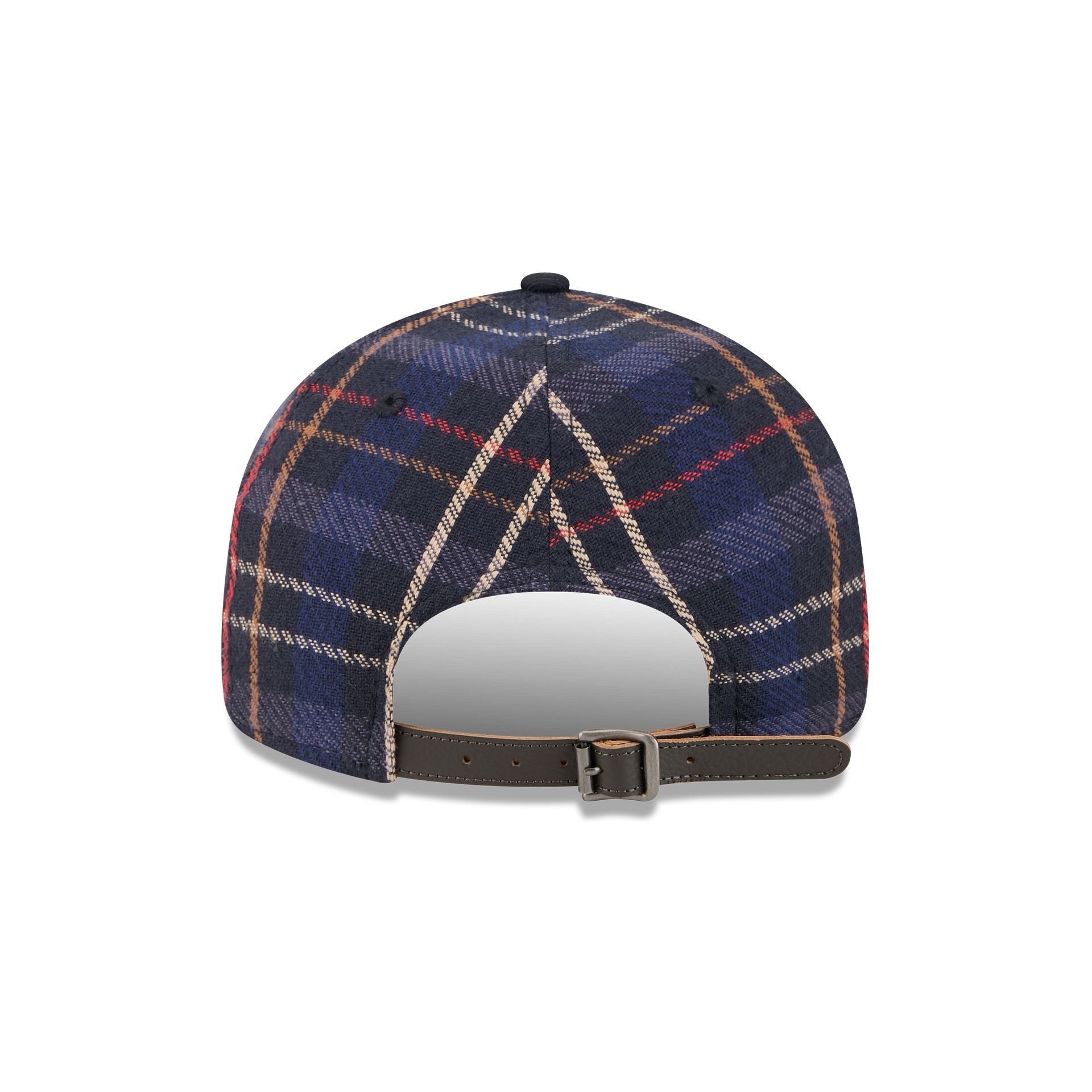 Buffalo Sabres Grunge Plaid Retro Crown 9FIFTY Adjustable Hat
