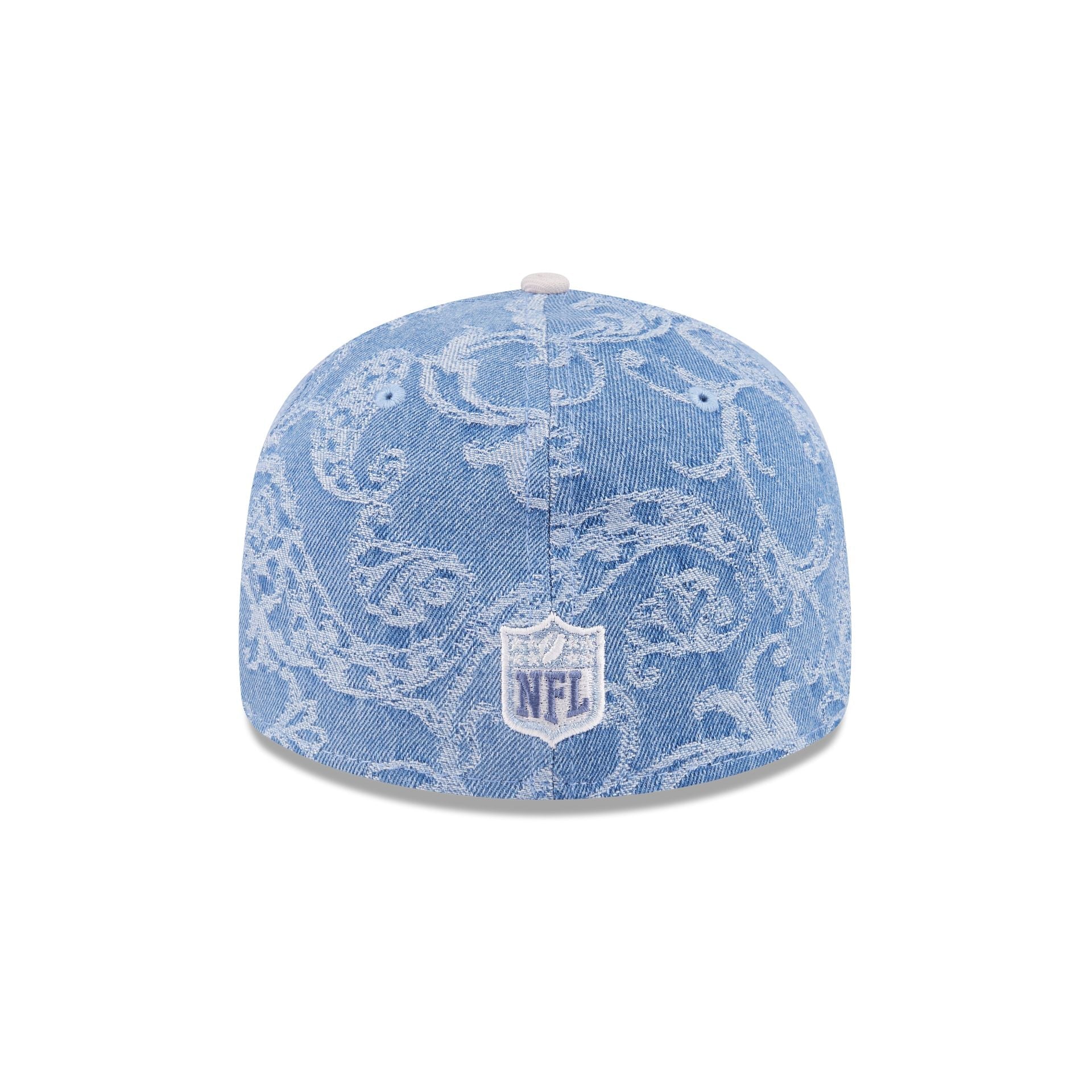 Just Caps Jacquard Denim San Francisco 49ers Retro Crown 59FIFTY Fitted Hat
