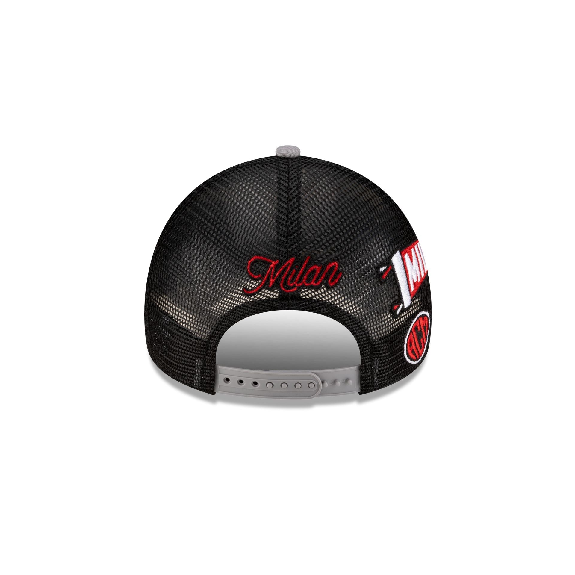 AC Milan Patch Gray 9FORTY A-Frame Trucker Hat