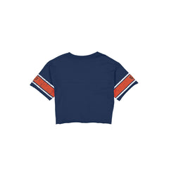 Chicago Bears Throwback Women's Cropped T-Shirt