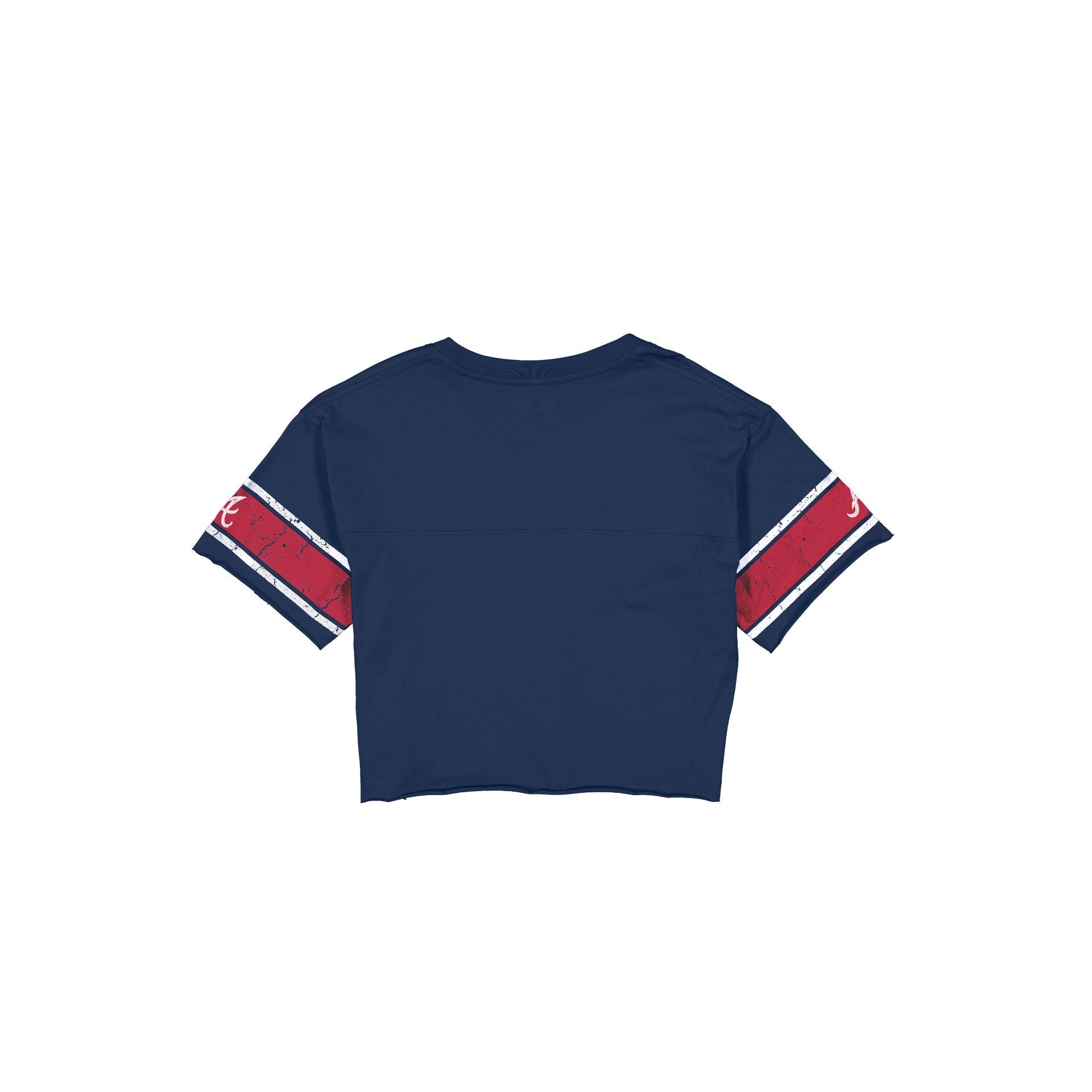 Atlanta Braves Throwback Women's Cropped T-Shirt