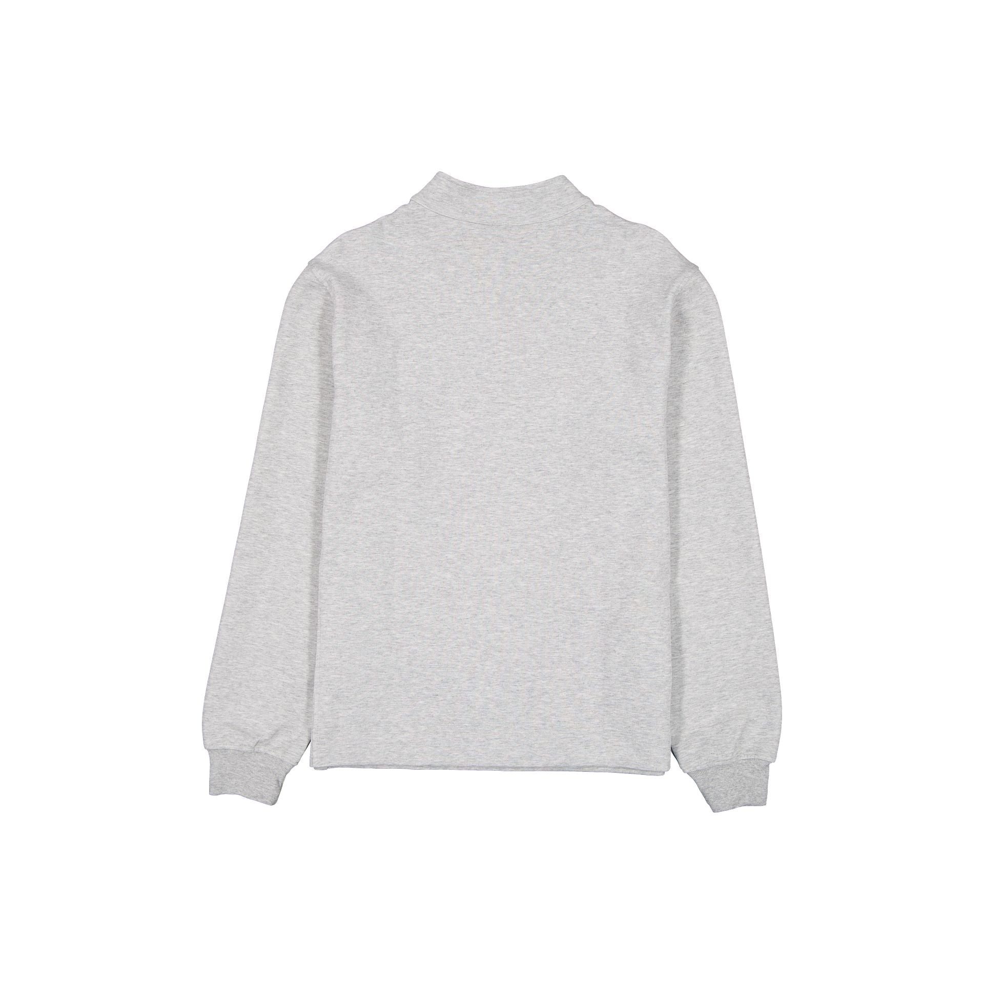 New York Yankees Logo Essentials Heather Gray Quarter Zip
