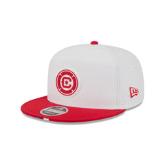 Chicago Fire 2026 MLS Kickoff Split Panel 9FIFTY Snapback Hat
