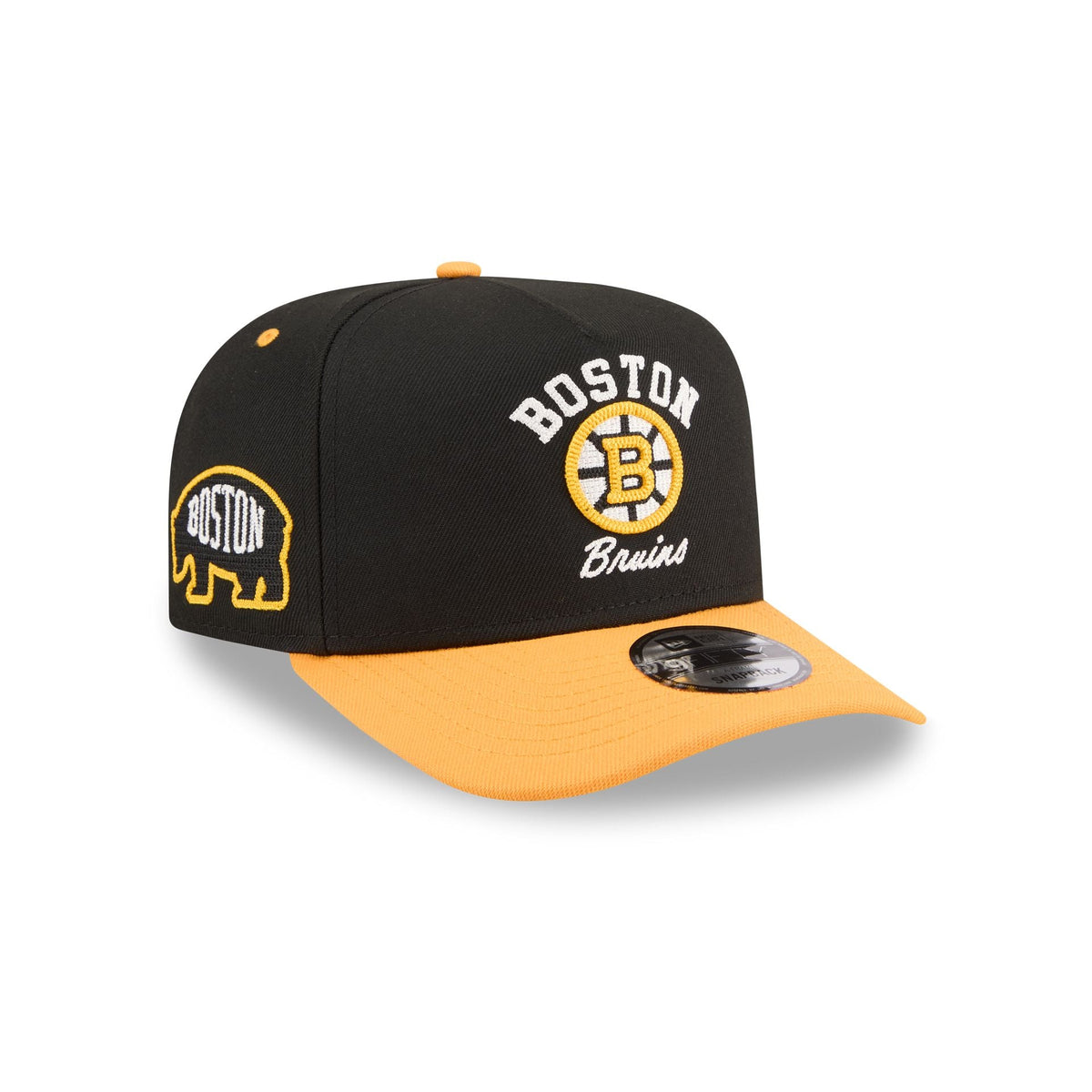 Boston Bruins Arched 9FIFTY A-Frame Snapback Hat