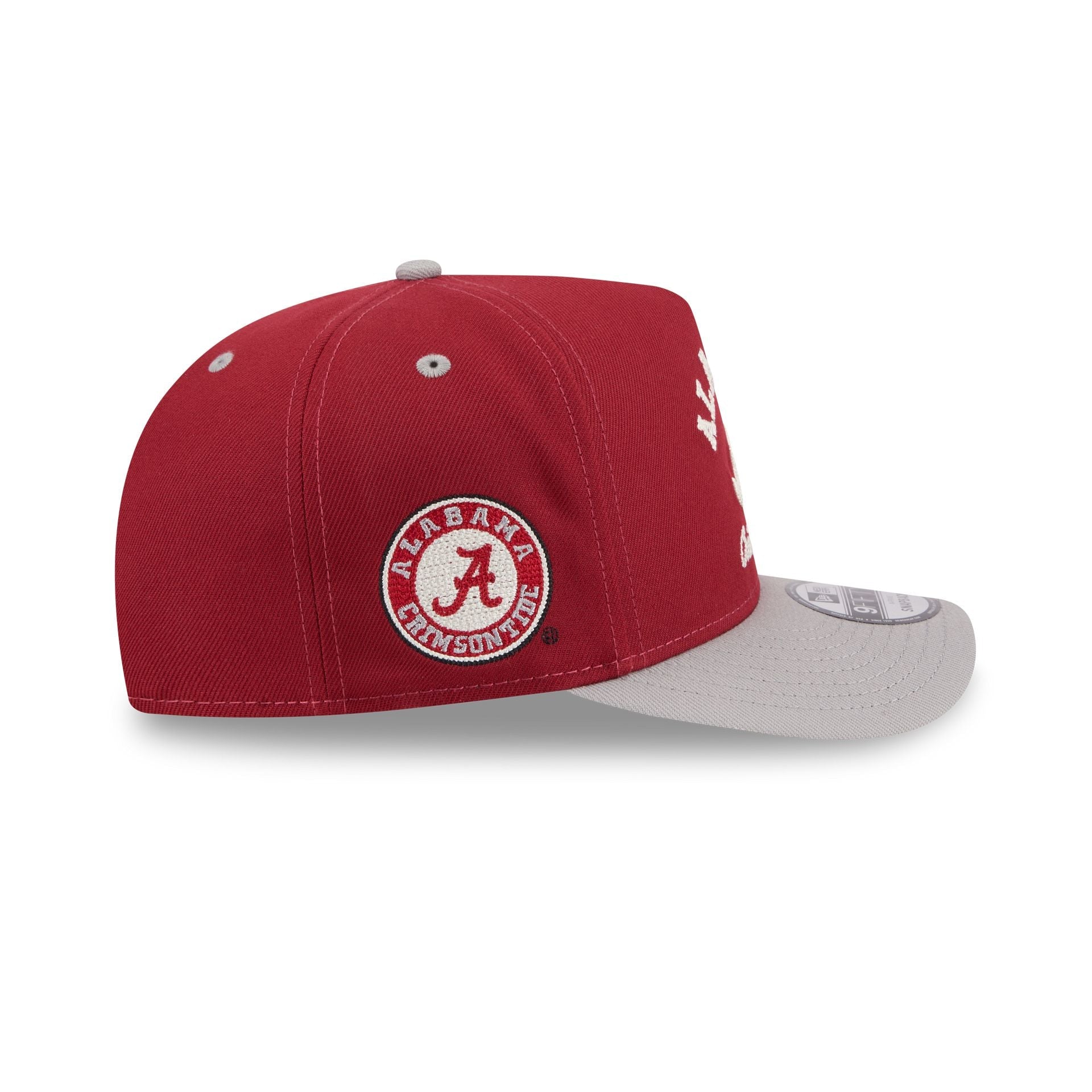 Alabama Crimson Tide Arched 9FIFTY A-Frame Snapback Hat