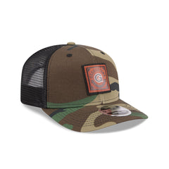 Georgetown Hoyas Camo Canvas 9SEVENTY Trucker Hat