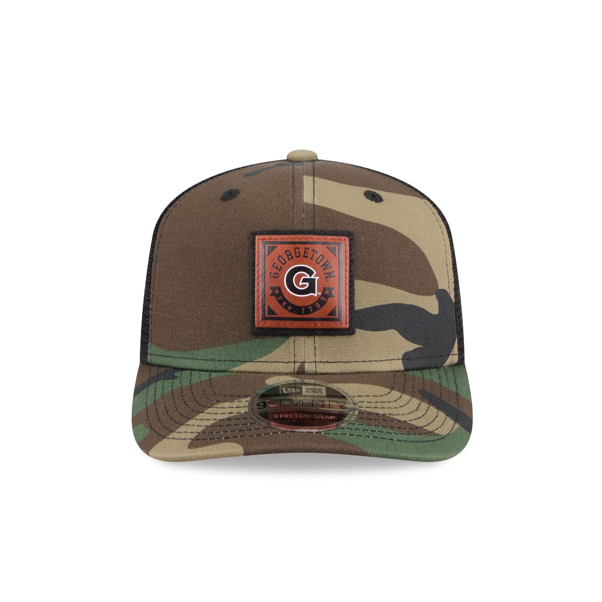 Georgetown Hoyas Camo Canvas 9SEVENTY Trucker Hat
