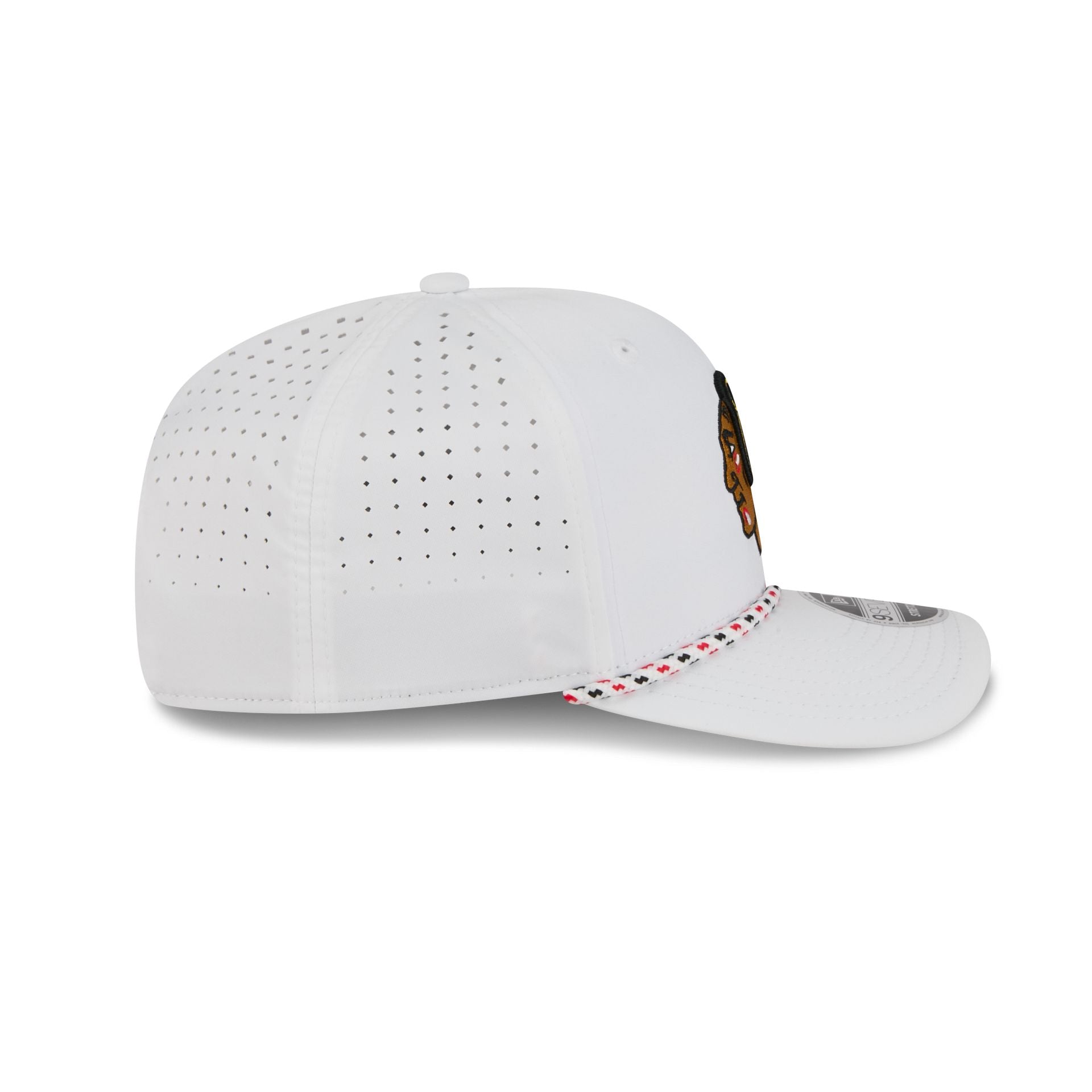 Chicago Blackhawks Optic White Performance Rope 9SEVENTY Stretch-Snap Hat