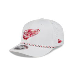 Detroit Red Wings Optic White Performance Rope 9SEVENTY Stretch-Snap Hat