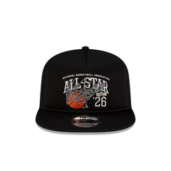 Alpha Industries 2026 NBA All-Star Game Black 9FIFTY A-Frame Trucker Hat