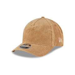 New Era Cap Washed Corduroy Camel 9FORTY M-Crown A-Frame Snapback Hat