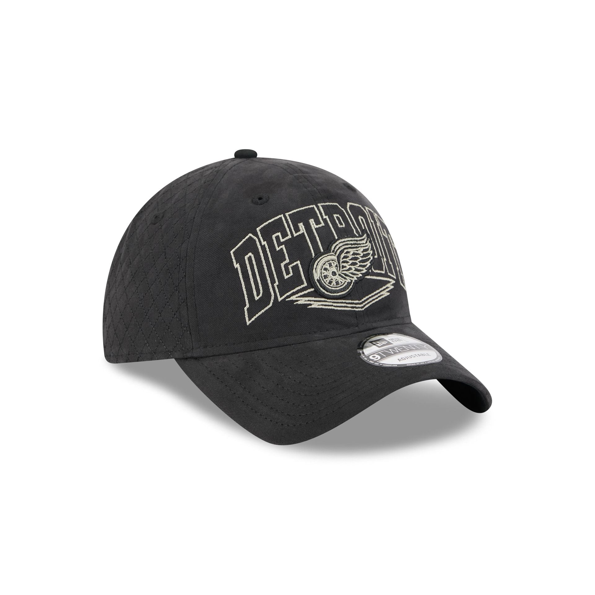 Detroit Red Wings Quilted Wordmark 9TWENTY Adjustable Hat