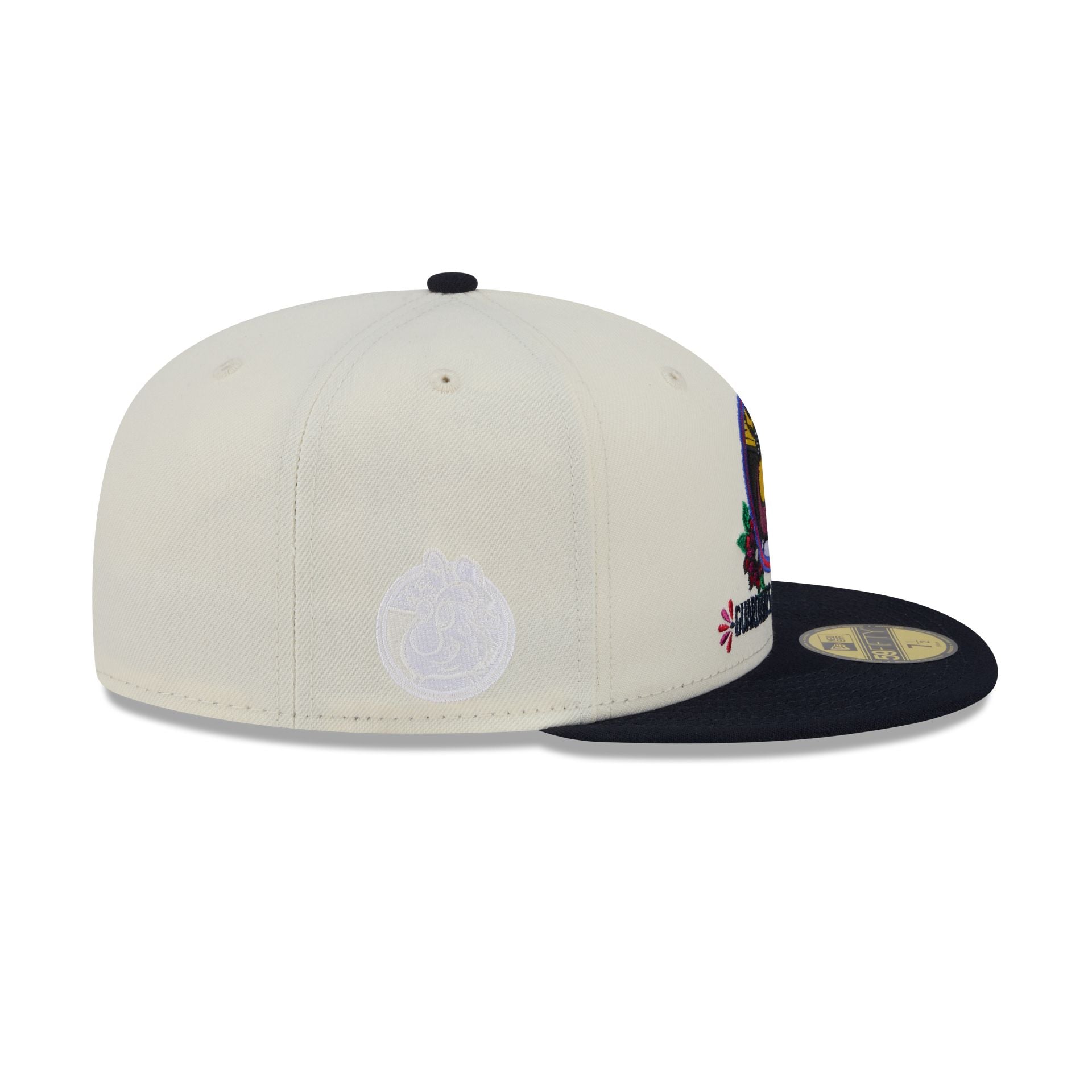 Cleveland Guardians Day of the Dead Sugar Skull Mascot 59FIFTY Fitted Hat