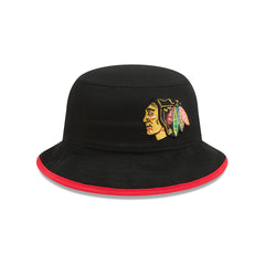 Chicago Blackhawks Kids Black Bucket Hat