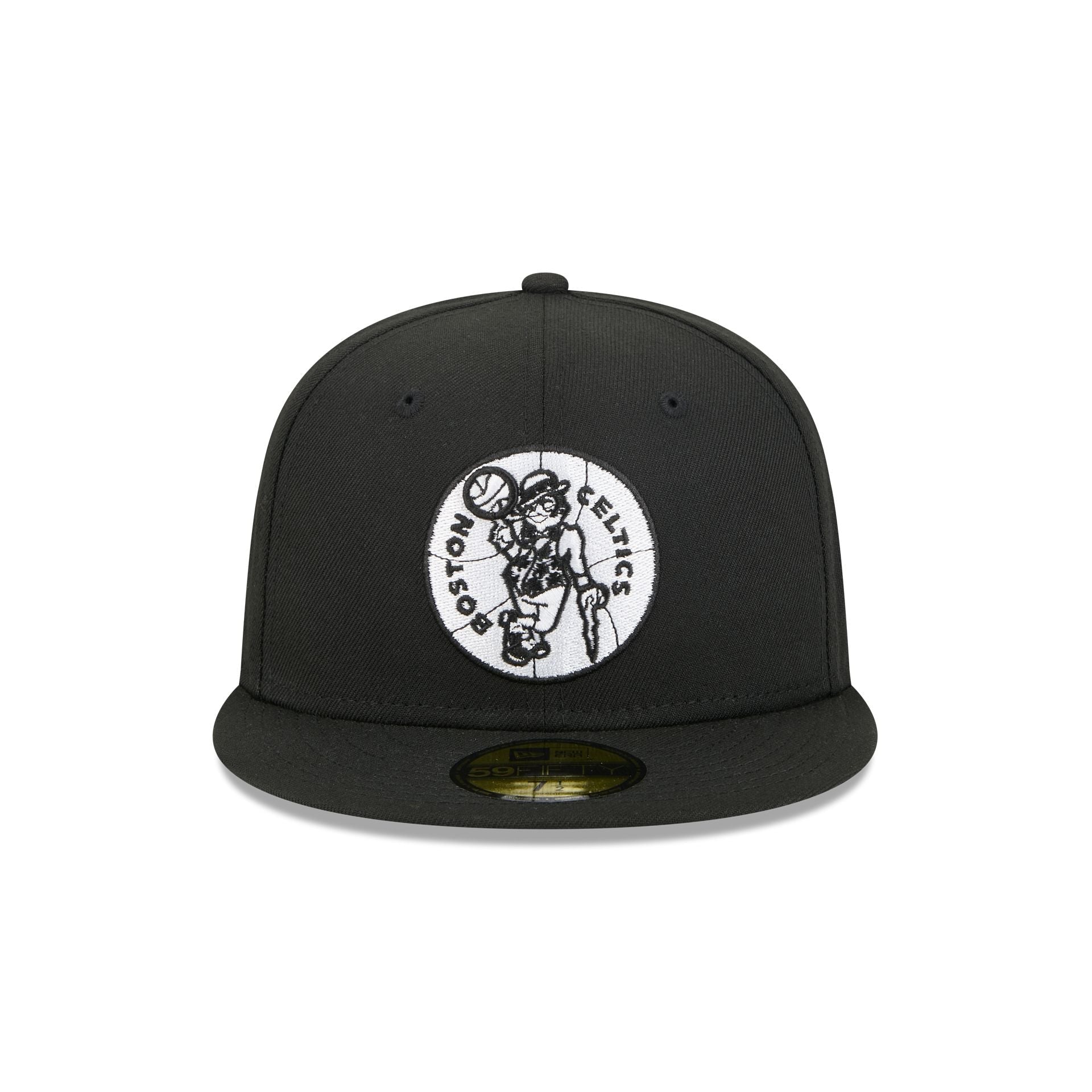 Boston Celtics 1968-1977 Hardwood Classics Black 59FIFTY Fitted Hat