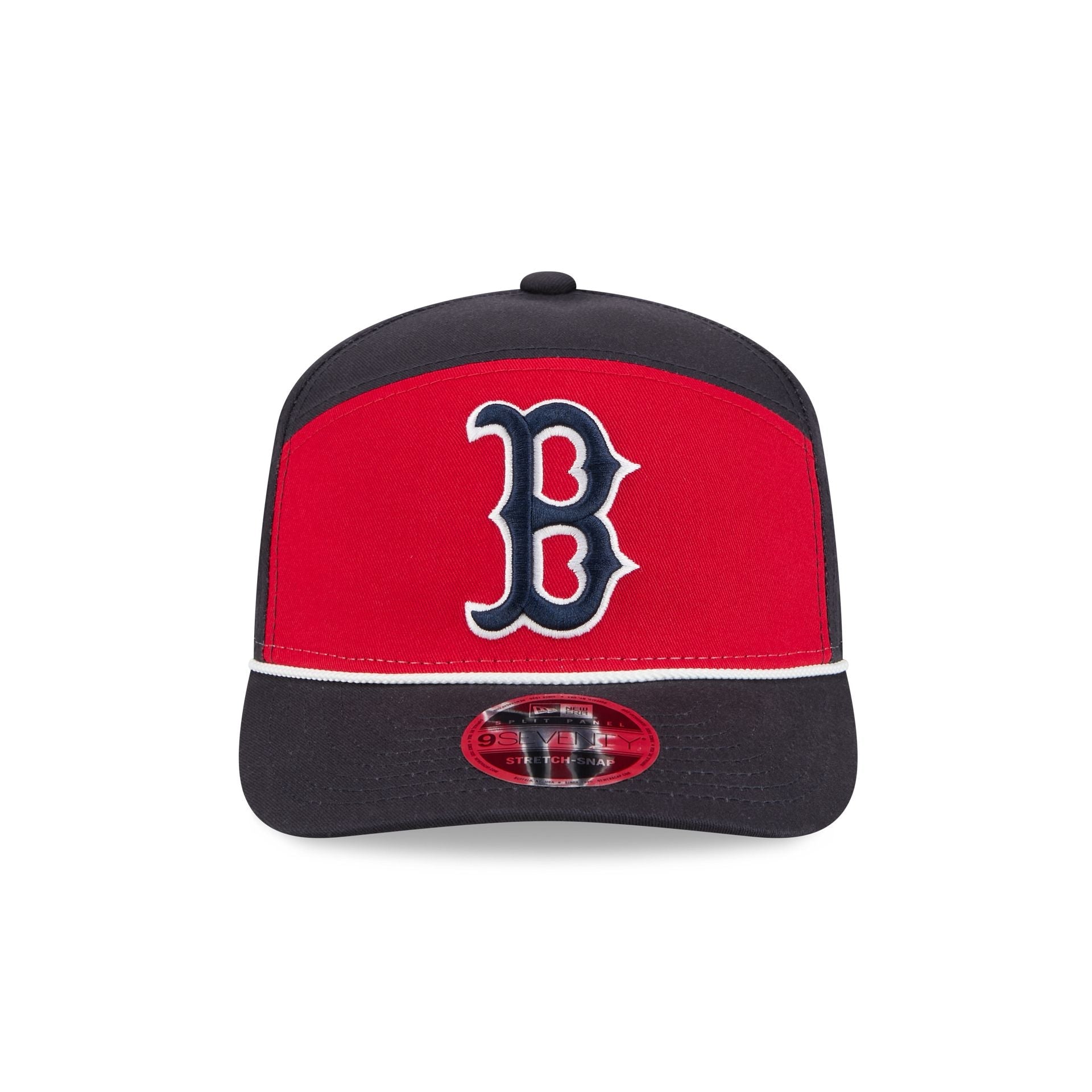 Boston Red Sox Split Panel 9SEVENTY Stretch-Snap Hat