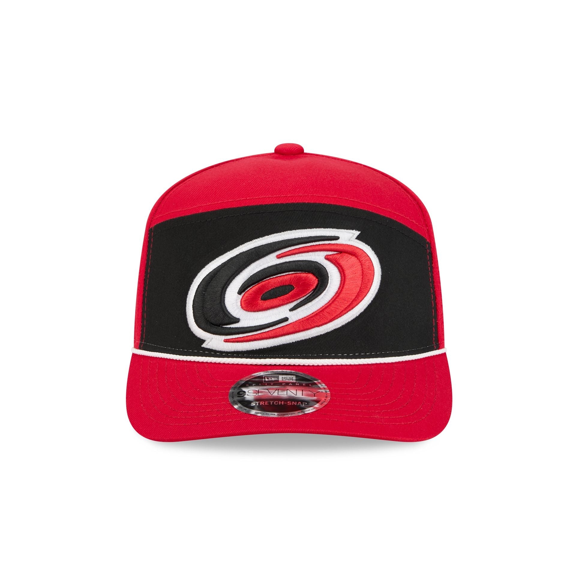 Carolina Hurricanes Split Panel 9SEVENTY Stretch-Snap Hat