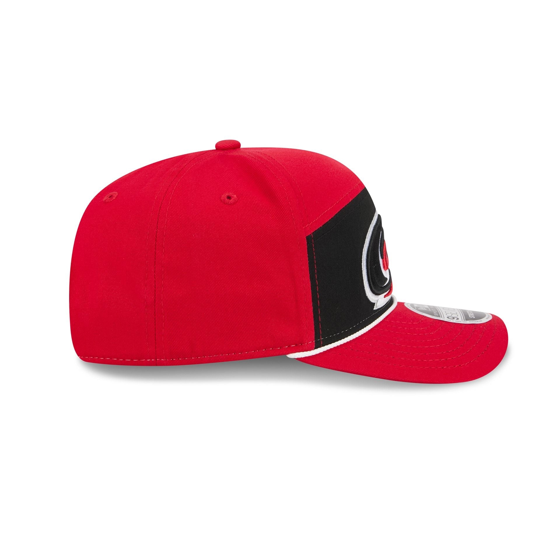 Carolina Hurricanes Split Panel 9SEVENTY Stretch-Snap Hat