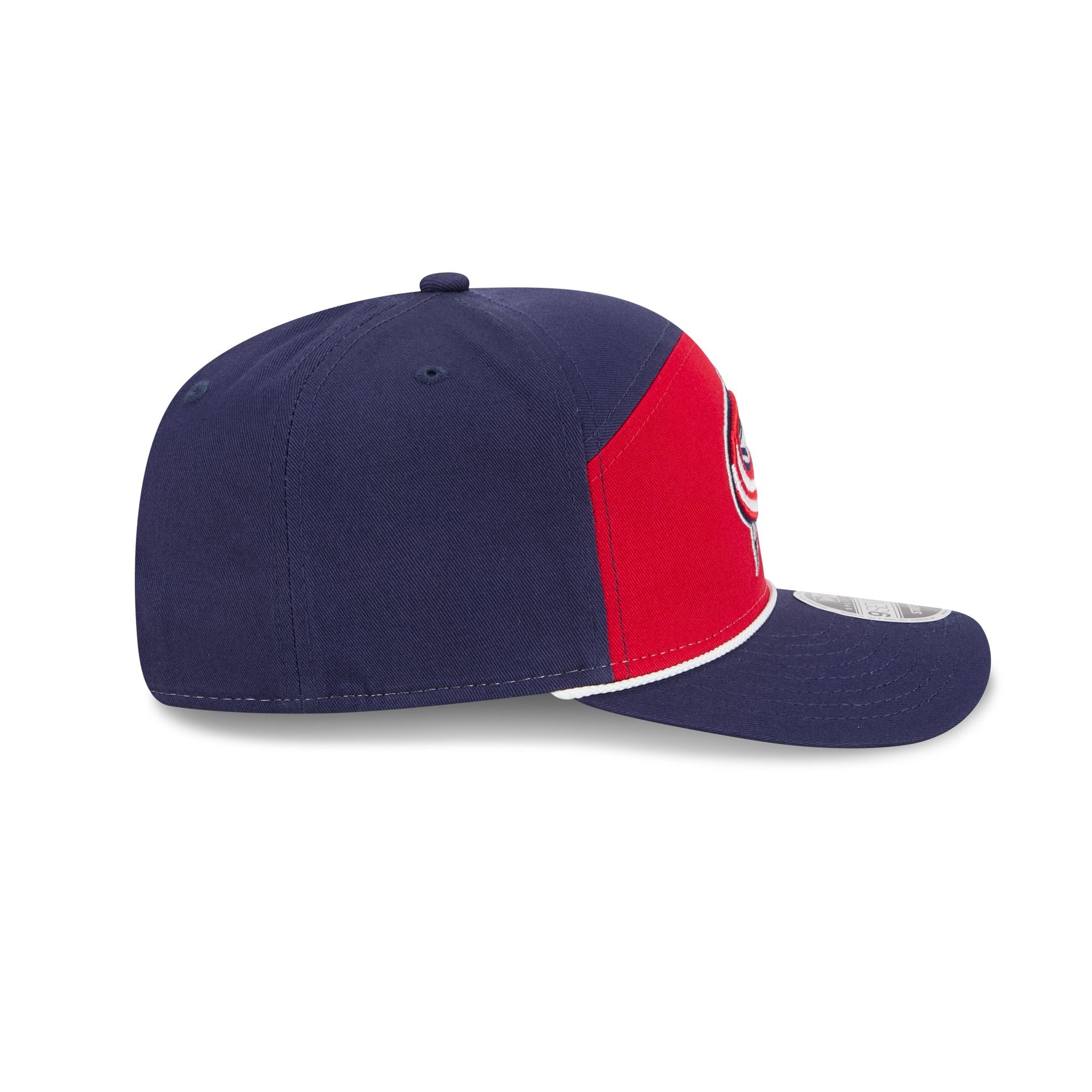 Columbus Blue Jackets Split Panel 9SEVENTY Stretch-Snap Hat