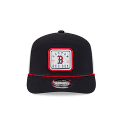 Boston Red Sox Square Patch Split Panel 9SEVENTY Trucker Hat