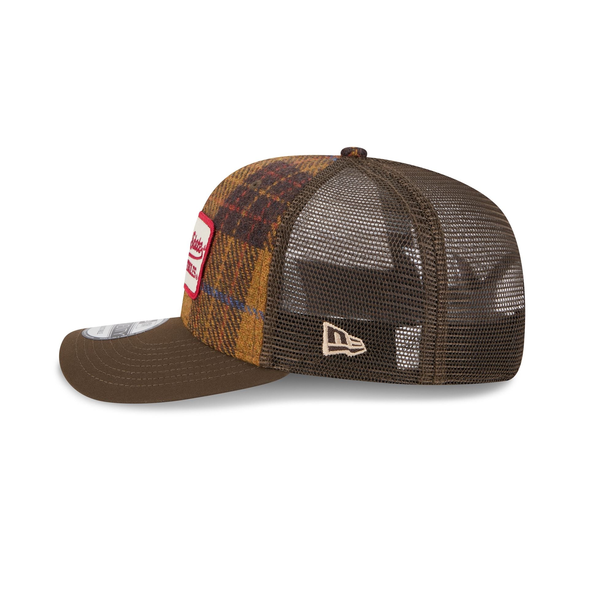 Florida State Seminoles Wool Plaid 9SEVENTY Trucker Hat