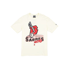 Buffalo Sabres Retro Chrome White T-Shirt