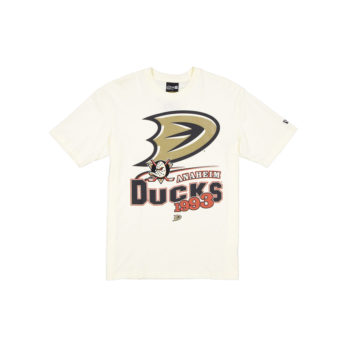 Anaheim Ducks Retro Chrome White T-Shirt