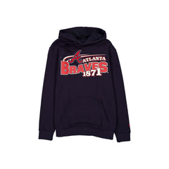 Atlanta Braves Retro Navy Hoodie