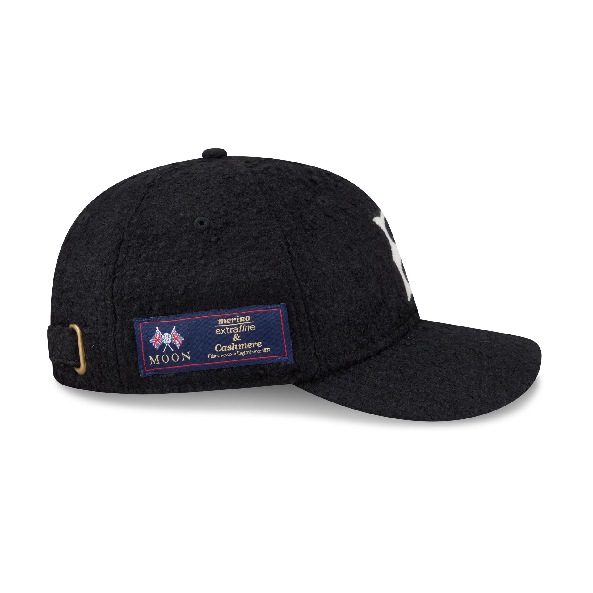 Boston Red Sox Navy Merino & Cashmere Moon Retro Crown 9FIFTY Adjustable Hat