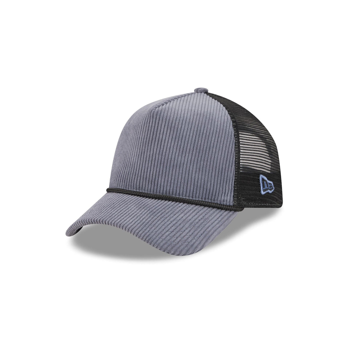 New Era Cap Corduroy Slate 9FORTY A-Frame Trucker Hat
