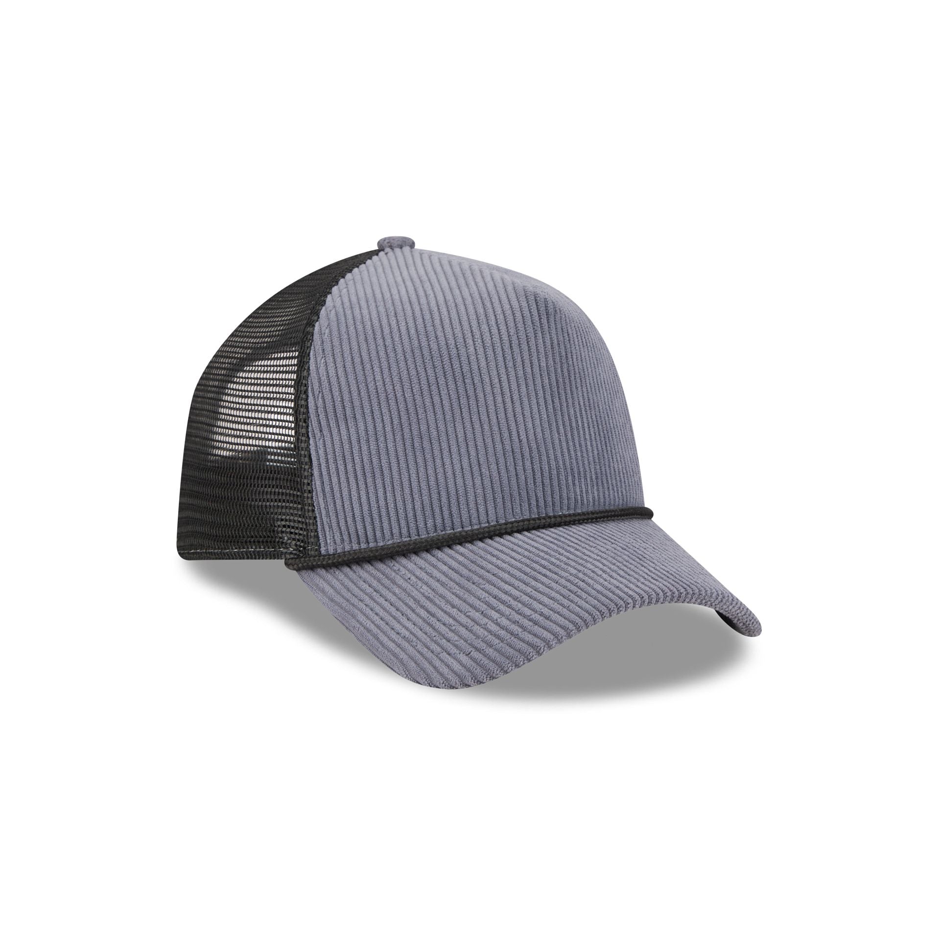 New Era Cap Corduroy Slate 9FORTY A-Frame Trucker Hat