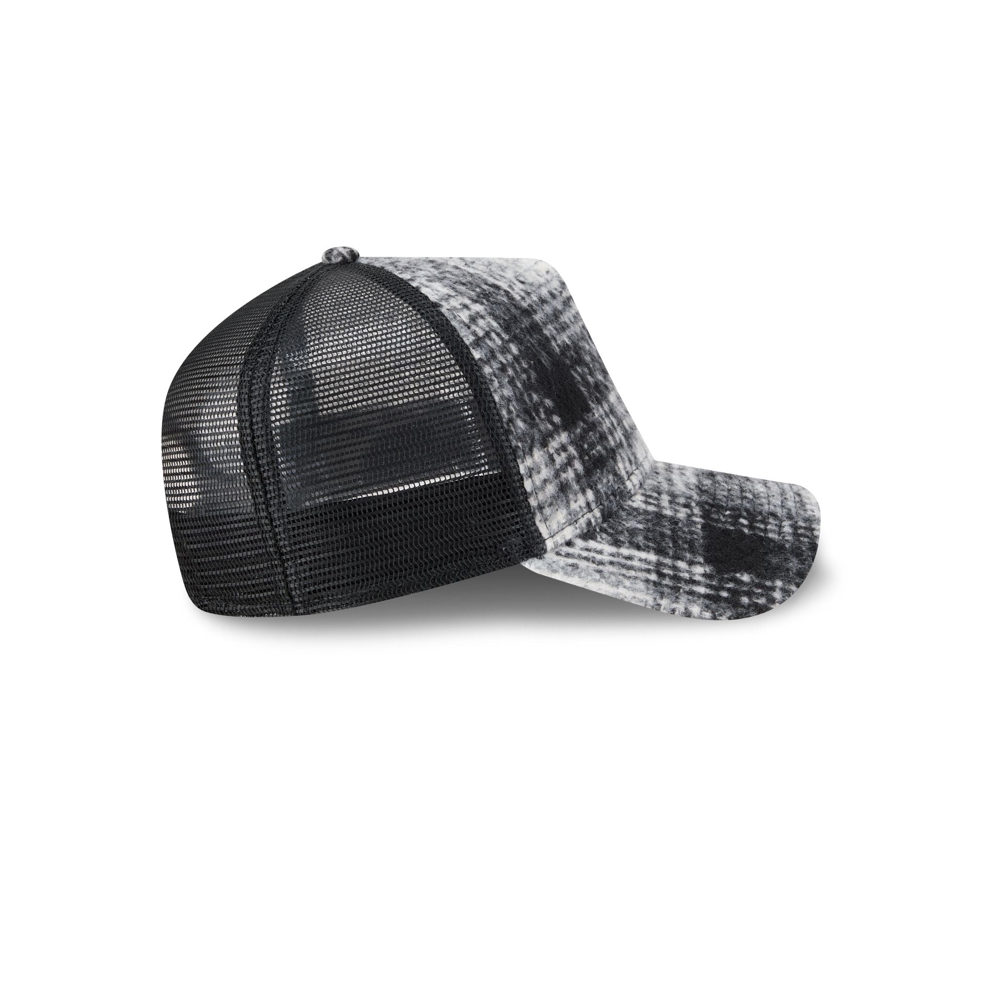 New Era Cap Flannel Plaid 9FORTY A-Frame Trucker Hat