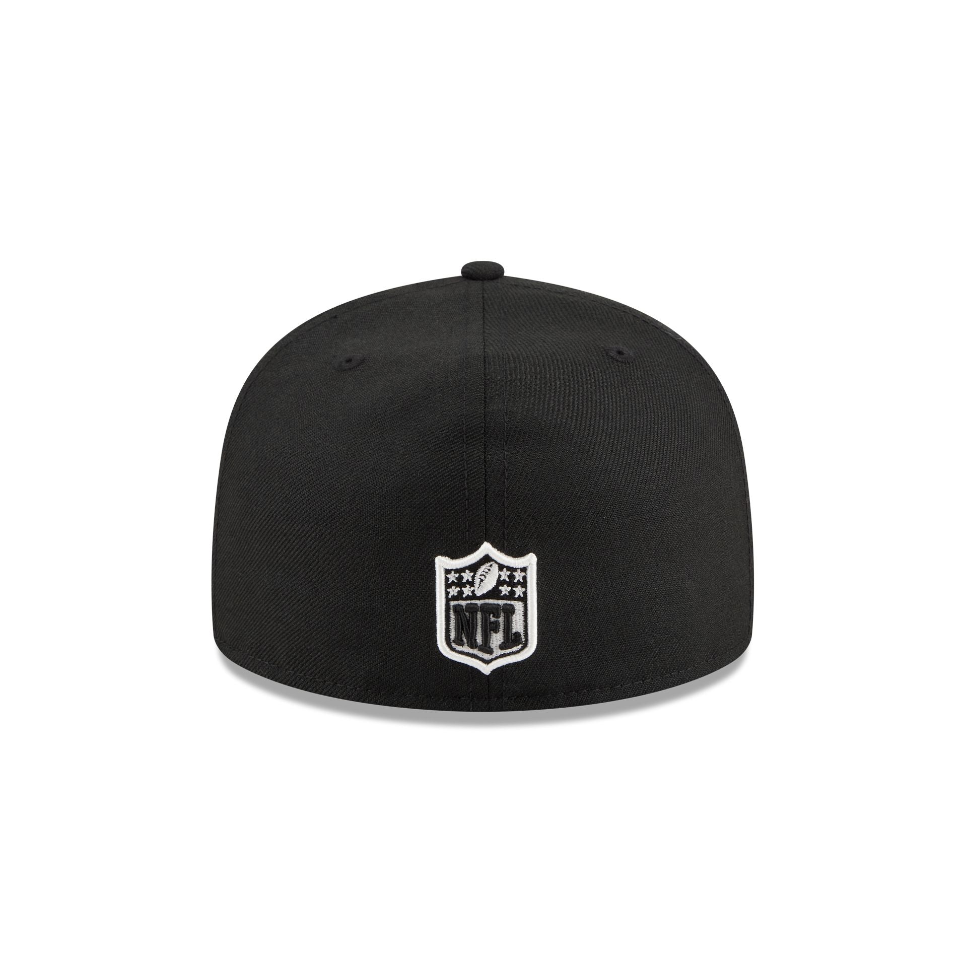 Just Caps Chiseled Logo Baltimore Ravens 59FIFTY A-Frame Fitted Hat