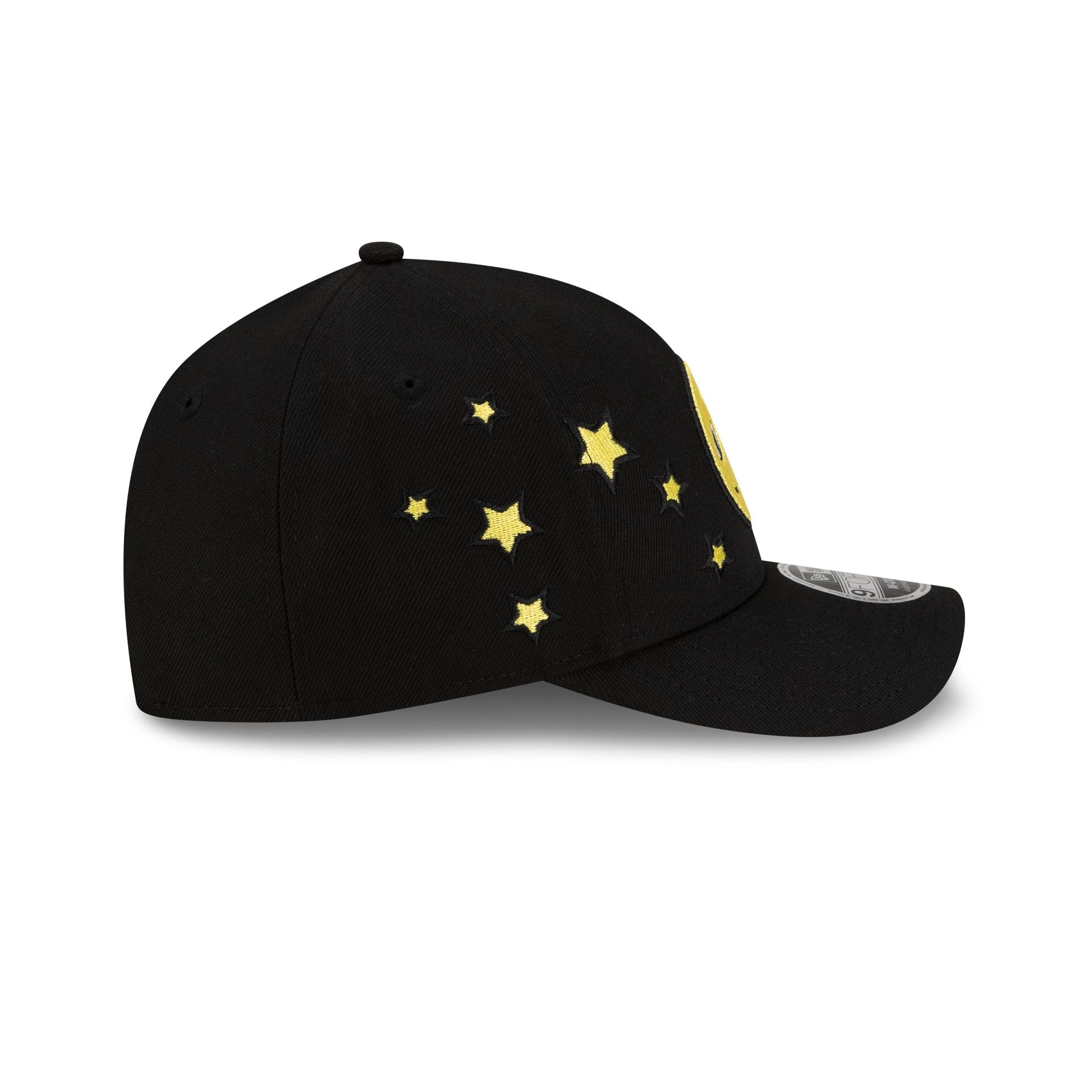 DISHIN® Black 9FORTY M-Crown A-Frame Snapback Hat