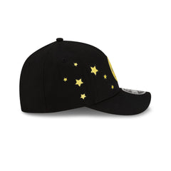 DISHIN® Black 9FORTY M-Crown A-Frame Snapback Hat
