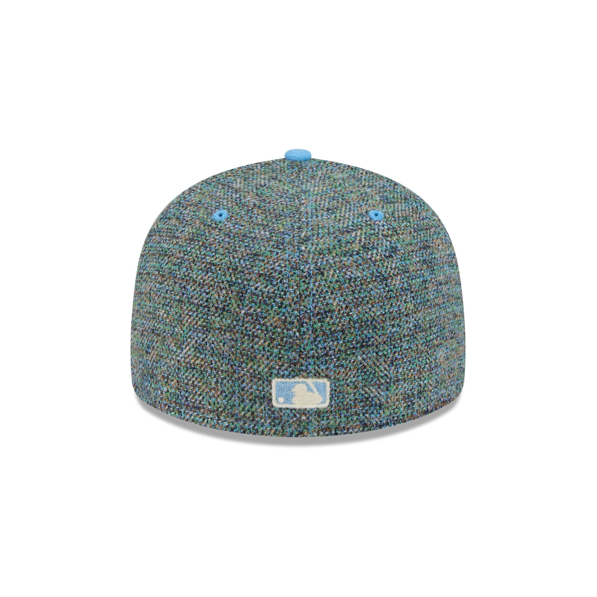 New York Mets Three Looms Tweedy Cotton Radiant Blue 59FIFTY Fitted Hat