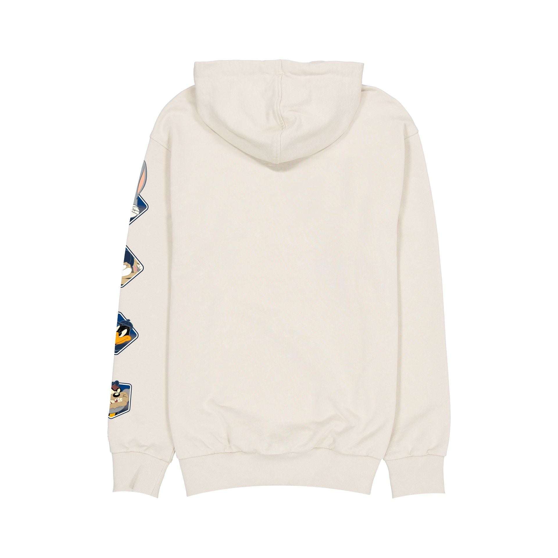 New York Yankees Looney Tunes Diamond Chrome White Hoodie