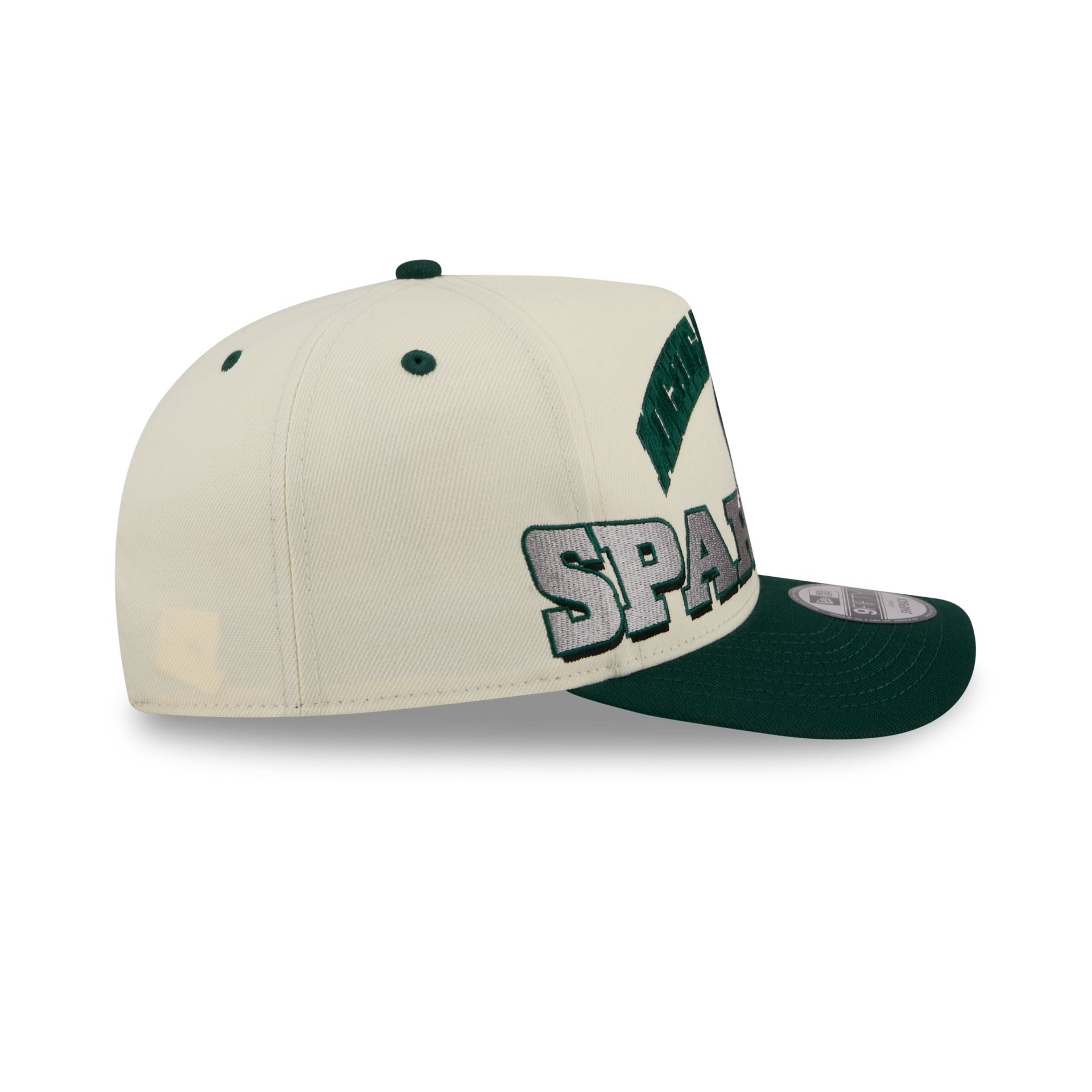 Michigan State Spartans March Madness Chrome 9FIFTY A-Frame Snapback Hat