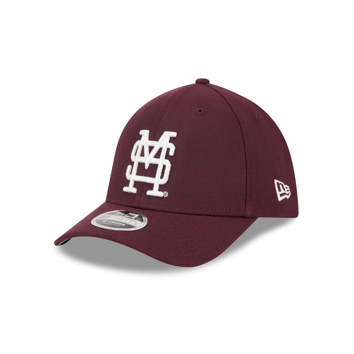 New Era x adidas Mississippi State Bulldogs 39THIRTY M-Crown Stretch Fit Hat