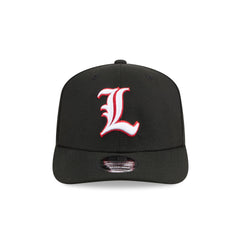 New Era x adidas Louisville Cardinals Black 9SEVENTY Stretch-Snap Hat