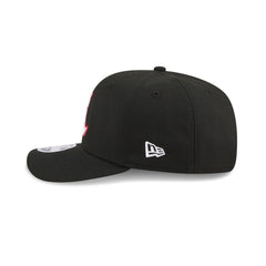 New Era x adidas Louisville Cardinals Black 9SEVENTY Stretch-Snap Hat