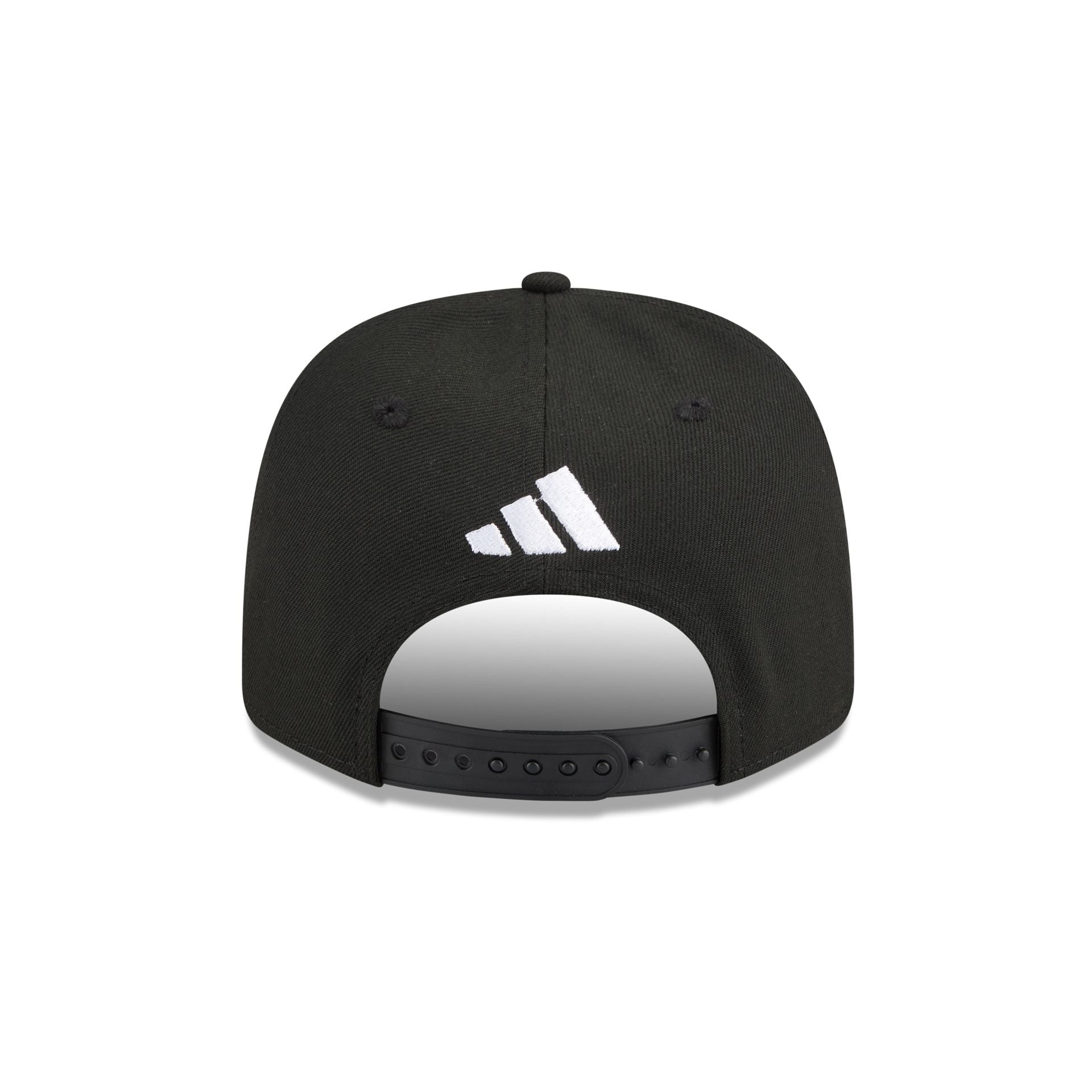 New Era x adidas Louisville Cardinals Black 9SEVENTY Stretch-Snap Hat