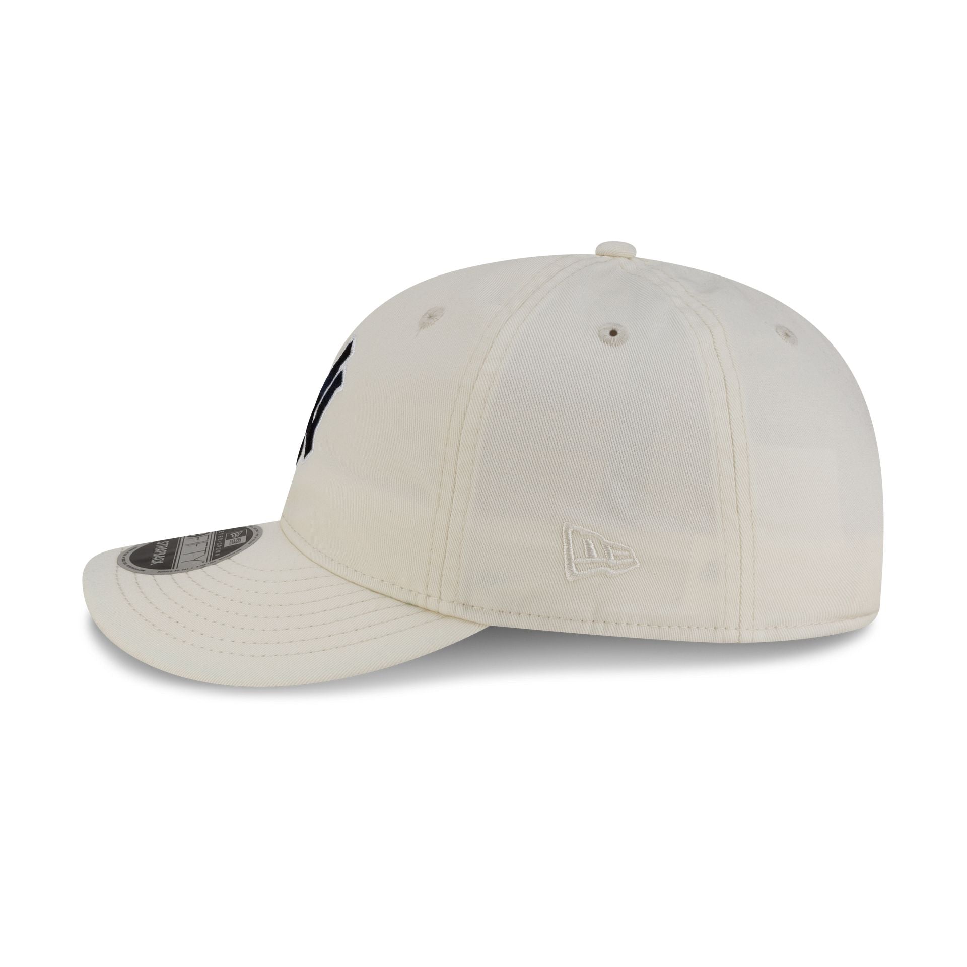 Aim�� Leon Dore New York Yankees Chrome White Retro Crown 9FIFTY Strapback Hat