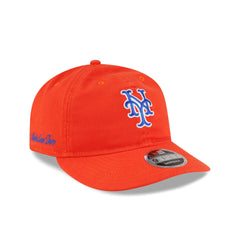 Aim�� Leon Dore New York Mets Orange Retro Crown 9FIFTY Strapback Hat