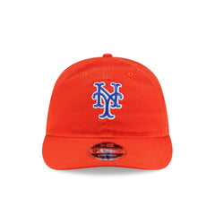 Aim�� Leon Dore New York Mets Orange Retro Crown 9FIFTY Strapback Hat