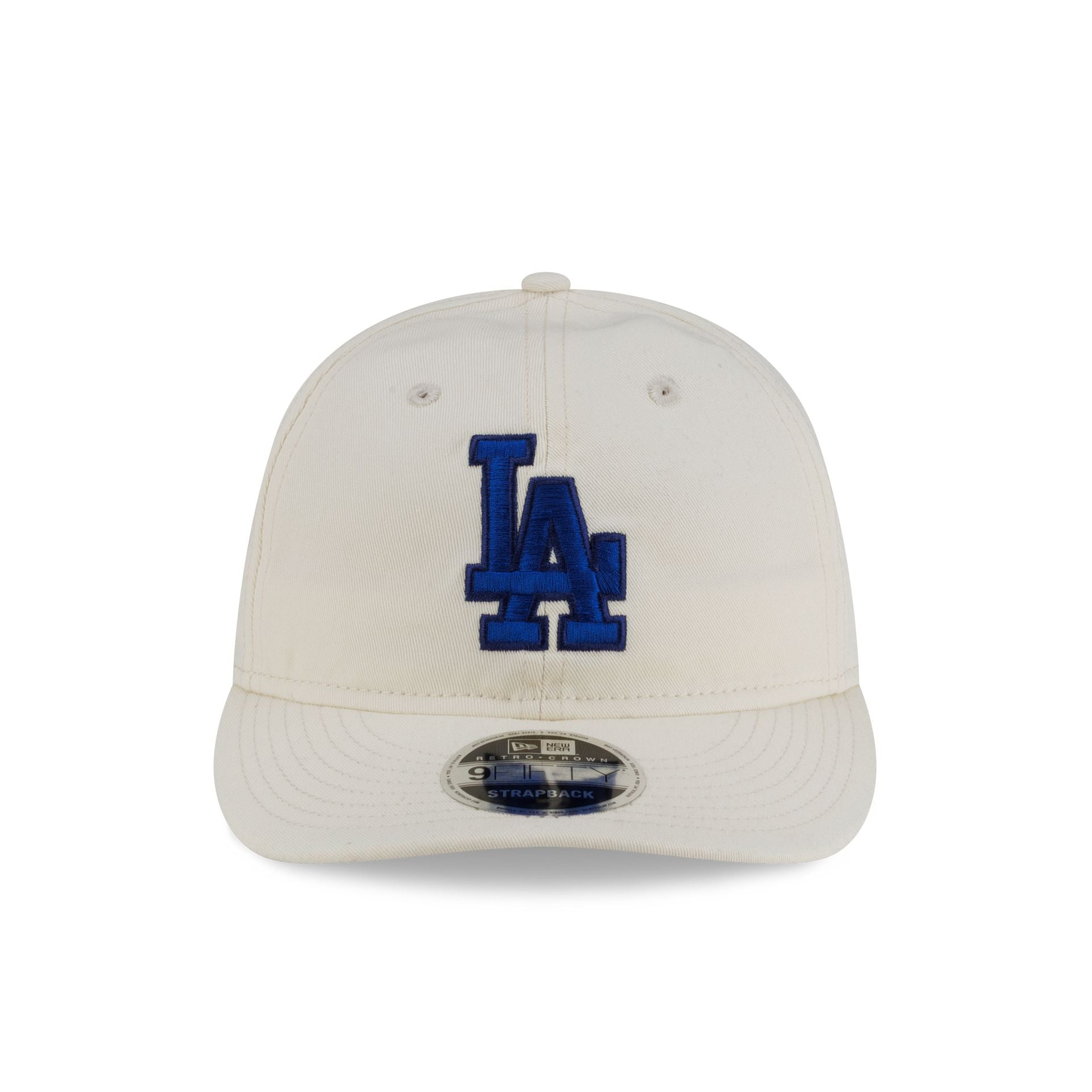 Aim�� Leon Dore Los Angeles Dodgers Chrome White Retro Crown 9FIFTY Strapback Hat